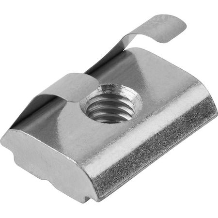 Kipp Slot Key Twist-In D=M08 B=14 Steel, With Spring Strip K1027.1008